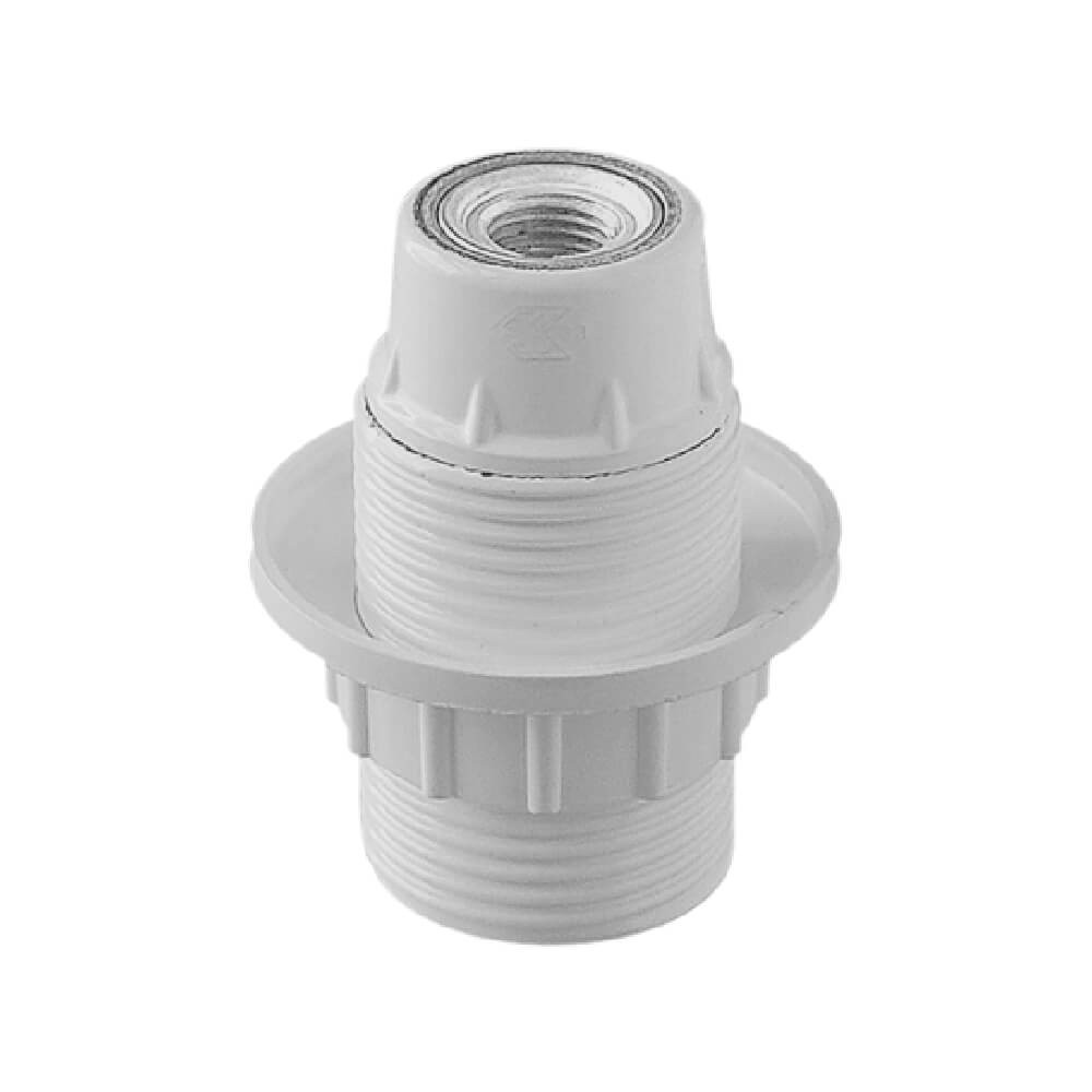 VIVALUX 1605 ФАСУНГА БАКЕЛИТОВА ∙ D/3200/VB ∙ ЦЯЛА РЕЗБА ∙ БЯЛО ∙ С РИНГ