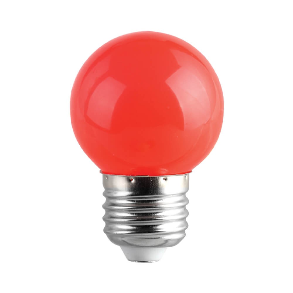 VIVALUX 3538 LED ЛАМПА COLORS LED ∙ G45 ∙ 1W ∙ E27 ∙ ЧЕРВЕНО