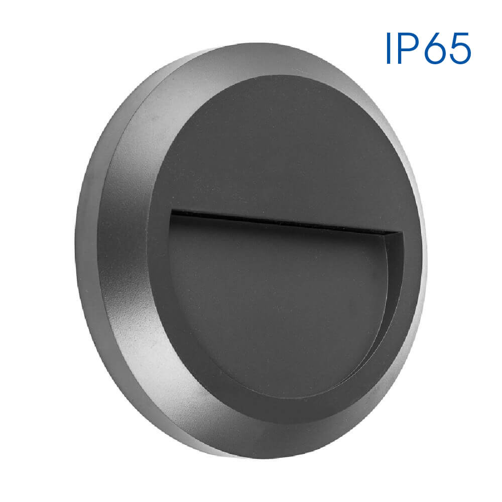 VIVALUX 3665 LED ОСВЕТИТЕЛНО ТЯЛО RINO LED RD ∙ 1,5W ∙ DR/GR ∙ 4000K ∙ IP65