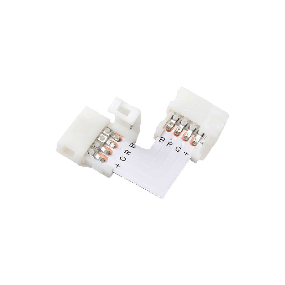 VIVALUX 3729 СВЪРЗВАЩ ЕЛЕМЕНТ ЗА LED ЛЕНТИ L-CONNECTOR ∙ 8/10 MM ∙ RGB