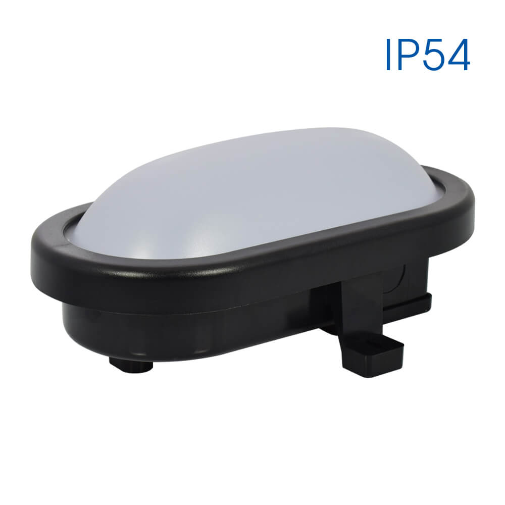 VIVALUX 3961 ВЛАГОЗАЩИТЕНА LED ПЛАФОНИЕРА RENE LED ∙ 8W ∙ ЧЕРЕН ∙ 4000K ∙ IP54