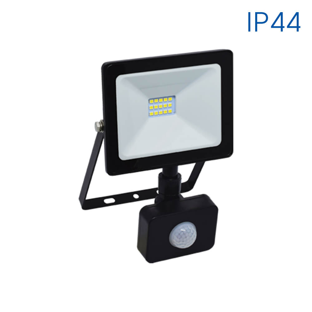 VIVALUX 3973 LED ПРОЖЕКТОР СЪС СЕНЗОР NYX LED ∙ 10W ∙ ЧЕРЕН ∙ 6400K ∙ IP44