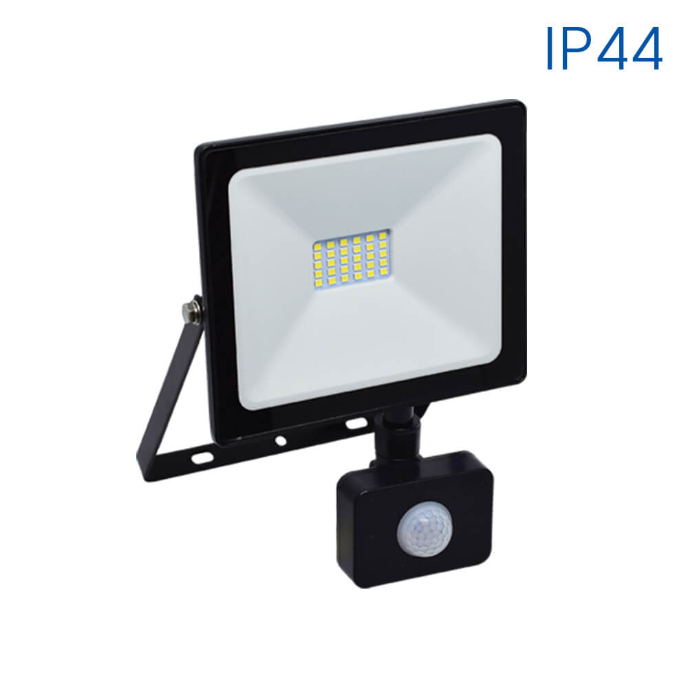 VIVALUX 3974 LED ПРОЖЕКТОР СЪС СЕНЗОР NYX LED ∙ 20W ∙ ЧЕРЕН ∙ 6400K ∙ IP44