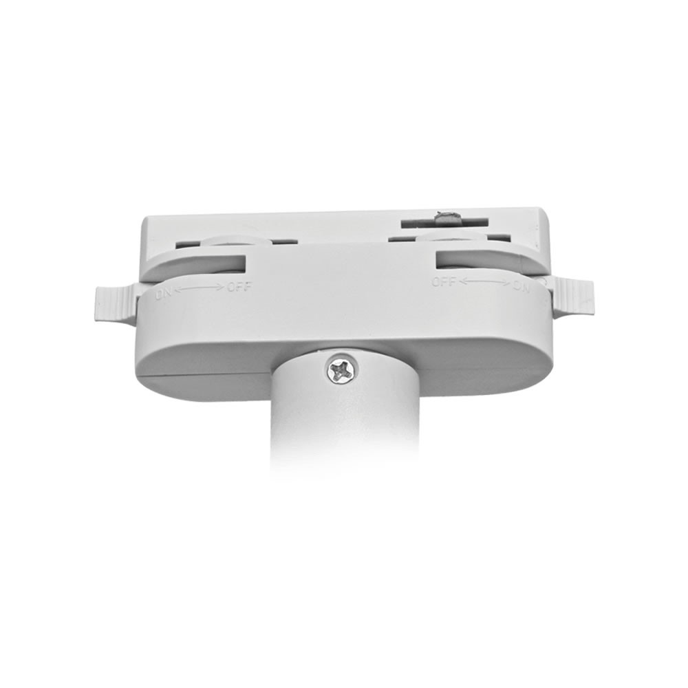 VIVALUX 4080 АКСЕСОАР ЗА РЕЛСОВИ ОСВЕТИТЕЛНИ СИСТЕМИ HEAD ∙ БЯЛ