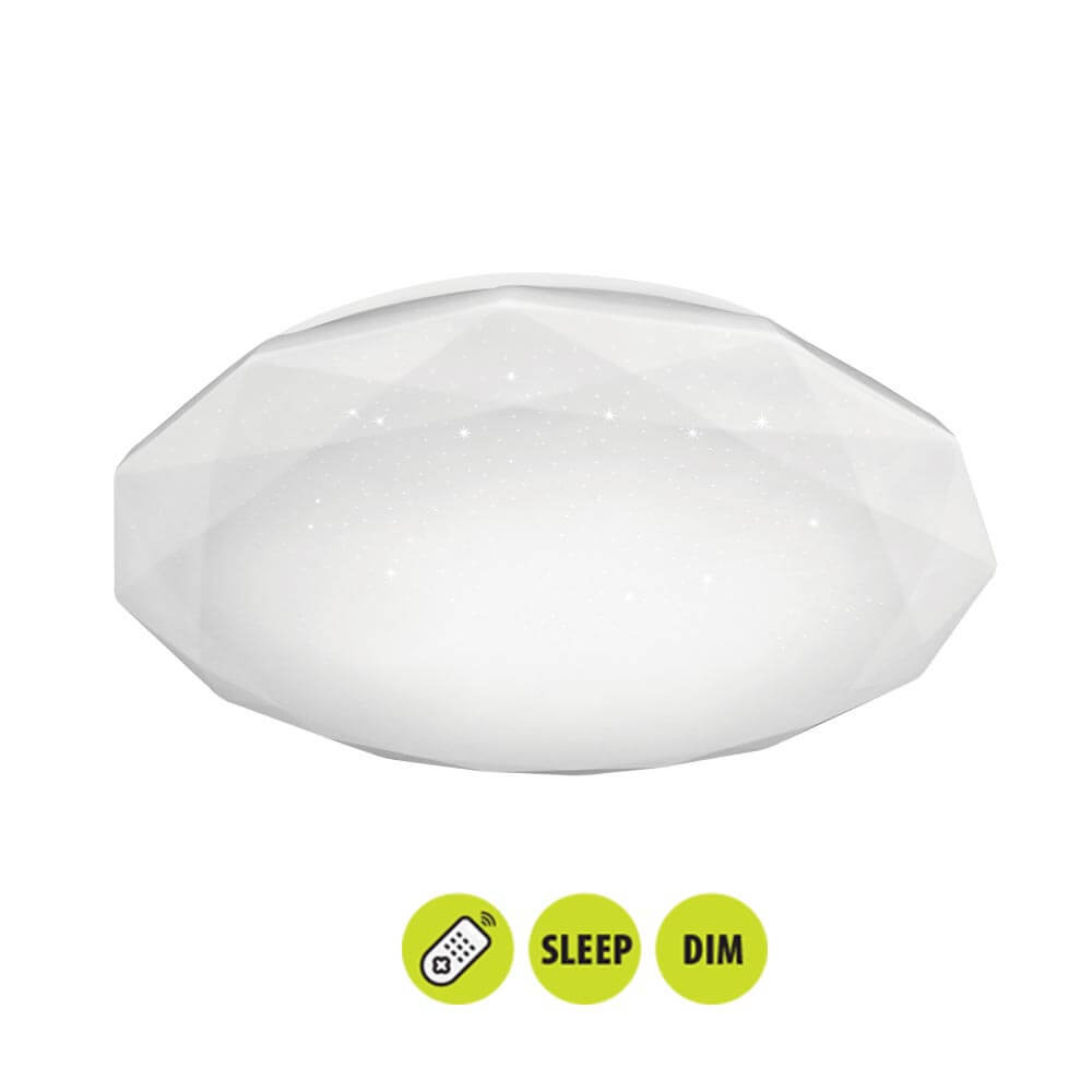 VIVALUX 4289 МУЛТИФУНКЦИОНАЛНА ПЛАФОНИЕРА JEWEL LED ∙ 36W ∙ 3000-6400K