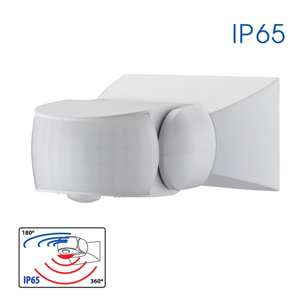 VIVALUX 4339 ДВОЕН ИНФРАЧЕРВЕН СЕНЗОР ЗА ДВИЖЕНИЕ NEXO ∙ SR36 ∙ БЯЛ ∙ IP65