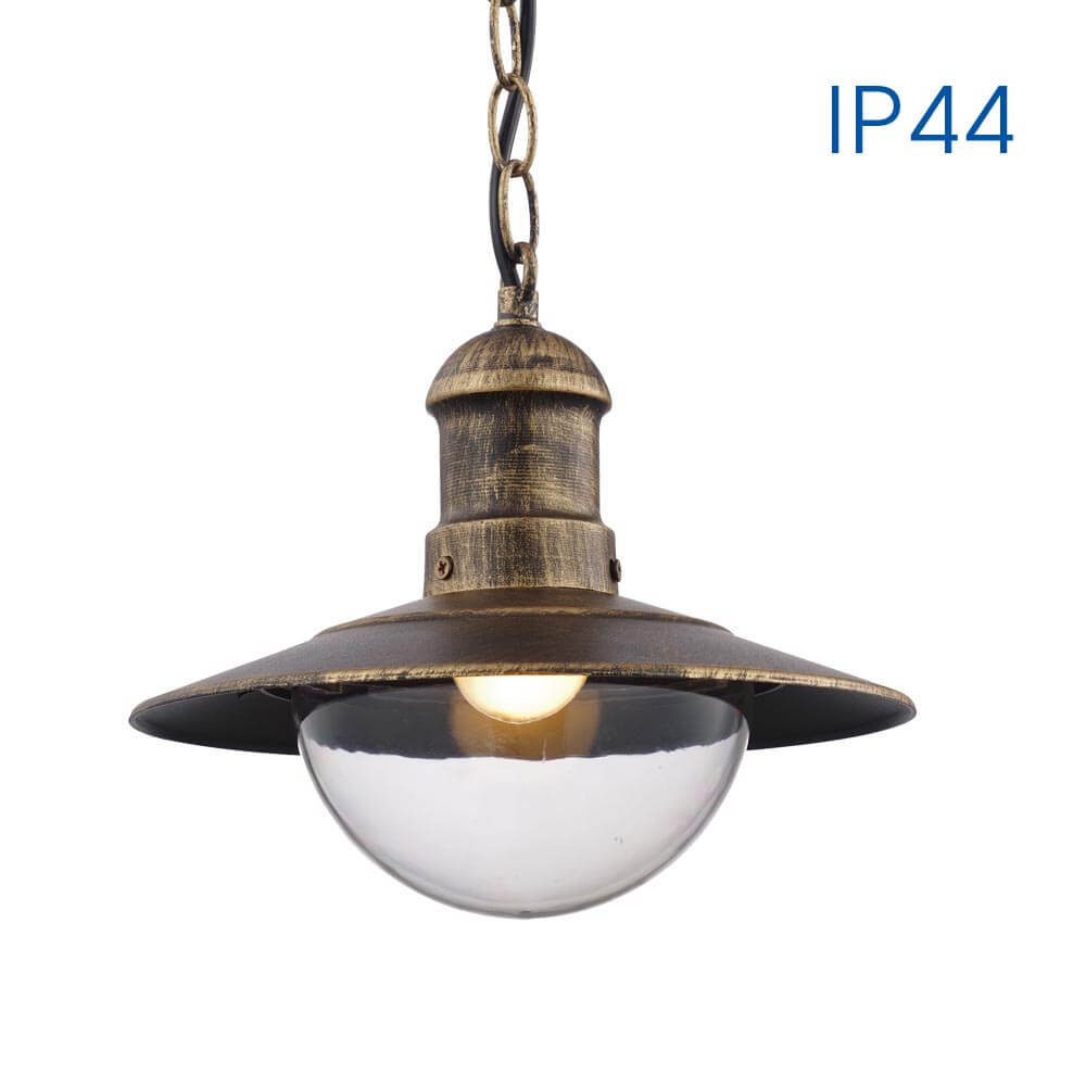 VIVALUX 4370 ФЕНЕР RIVIERA ∙ H010 ∙ АНТИЧЕН МЕСИНГ ∙ IP44