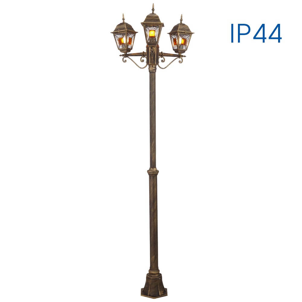 VIVALUX 4375 ФЕНЕР MURANO ∙ PL007 ∙ АНТИЧЕН МЕСИНГ ∙ IP44