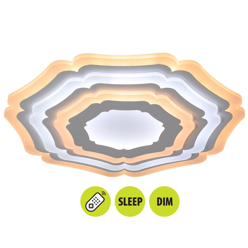 VIVALUX 4599 МУЛТИФУНКЦИОНАЛНА LED ПЛАФОНИЕРА NORA LED ∙ 77W