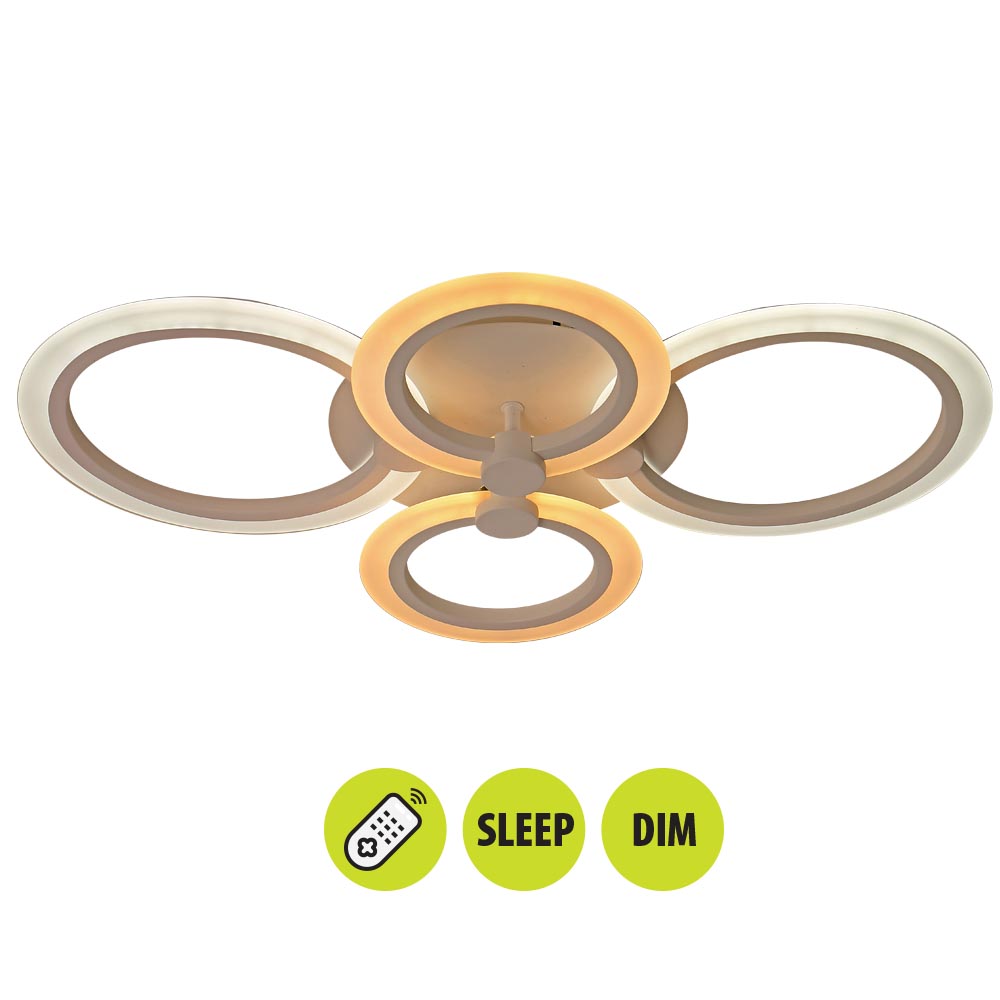 VIVALUX 4605 МУЛТИФУНКЦИОНАЛНА LED ПЛАФОНИЕРА DOTS LED ∙ 51W