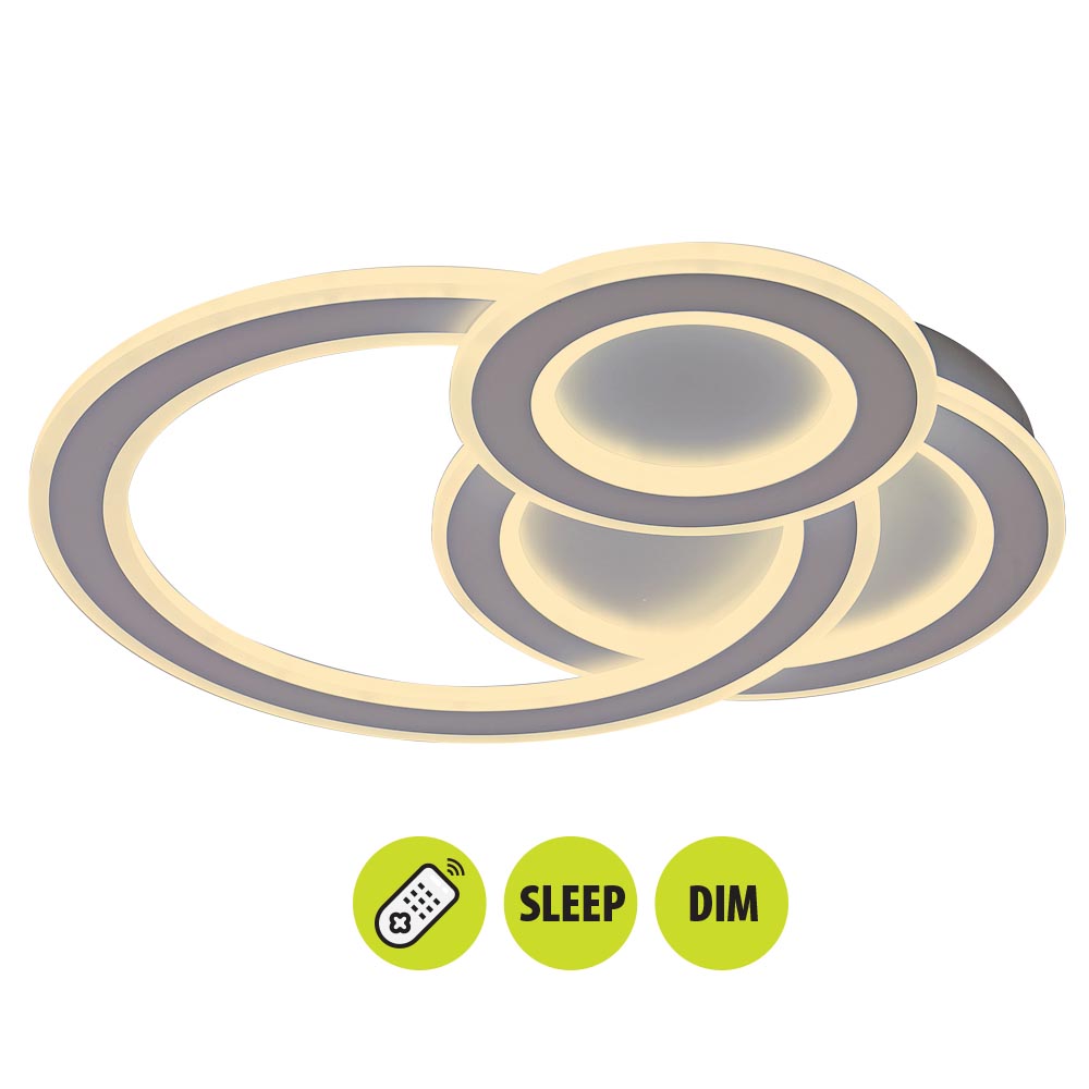 VIVALUX 4608 МУЛТИФУНКЦИОНАЛНА LED ПЛАФОНИЕРА CANDY LED ∙ 105W