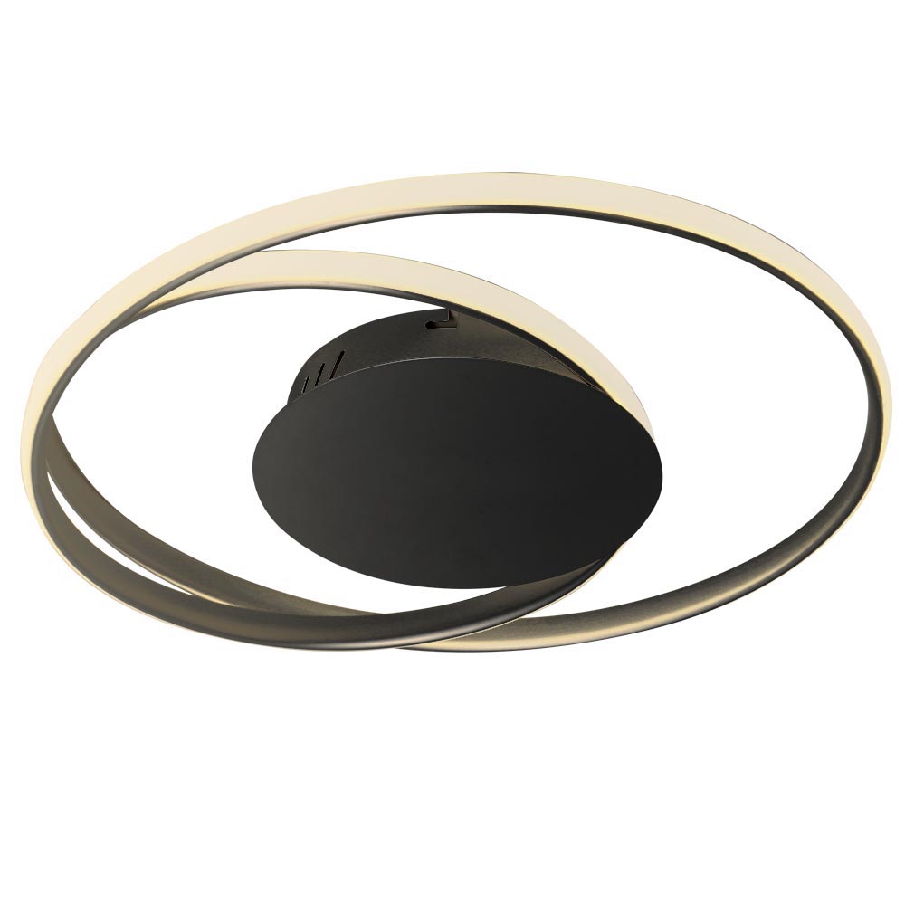 VIVALUX 4610 LED ПЛАФОНИЕРА ODEON LED ∙ 38W ∙ 1692LM ∙ ЧЕРЕН ∙ 4000K