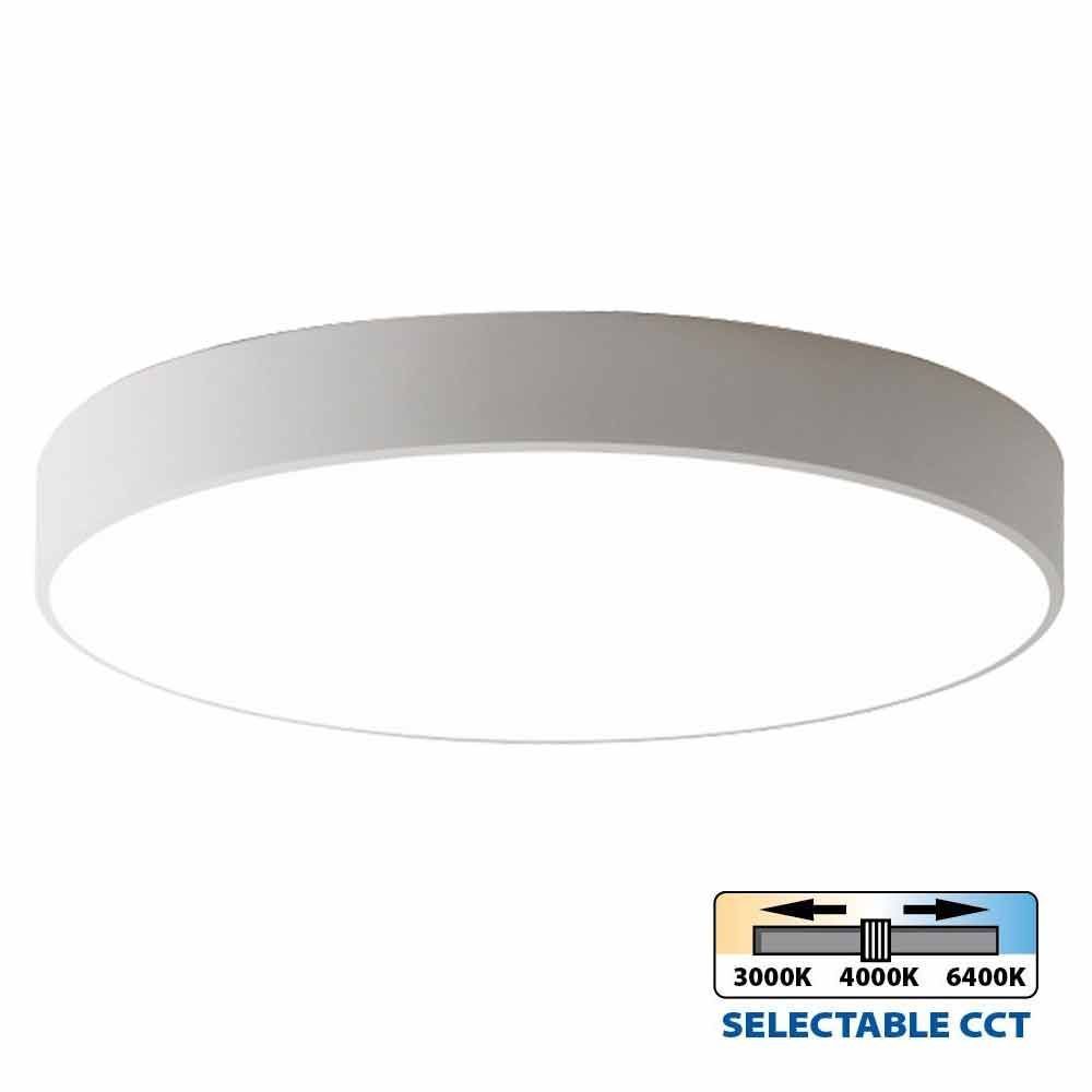 VIVALUX 4616 LED ПЛАФОНИЕРА LUKA LED ∙ 35W ∙ БЯЛ ∙ CCT-SWITCH ∙ 3000K-4000K-6400K