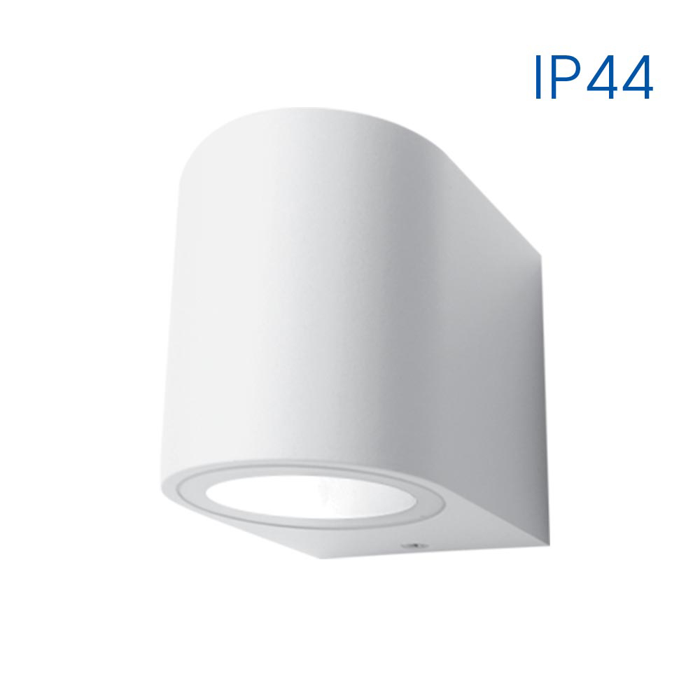 VIVALUX 4664 ФАСАДНО ОСВЕТИТЕЛНО ТЯЛО PORTO/R ∙ 1 X GU10 ∙ БЯЛ ∙ IP44