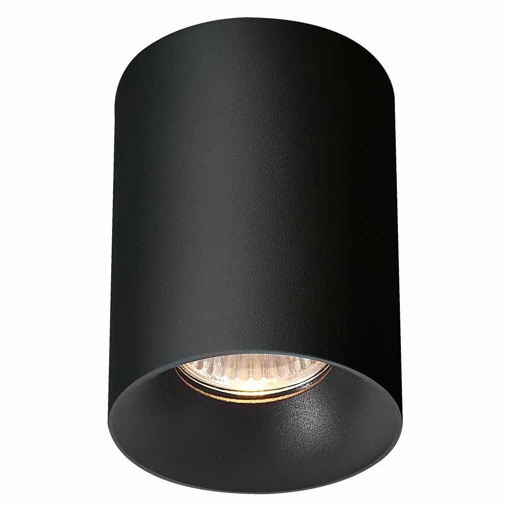 VIVALUX 4707 ЛУНА ЗА ВЪНШЕН МОНТАЖ NIKOS ∙ DL724 ∙ GU10 ∙ ЧЕРЕН