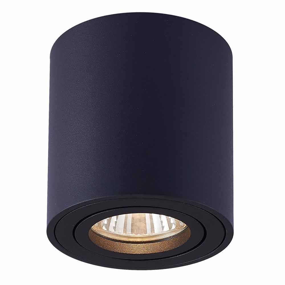 VIVALUX 4714 ЛУНА ЗА ВЪНШЕН МОНТАЖ OZZY ∙ DL725 ∙ GU10 ∙ ЧЕРЕН