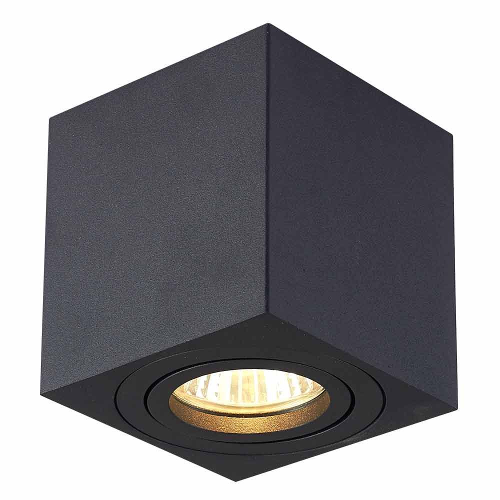 VIVALUX 4716 ЛУНА ЗА ВЪНШЕН МОНТАЖ ABBA ∙ DL726 ∙ GU10 ∙ ЧЕРЕН