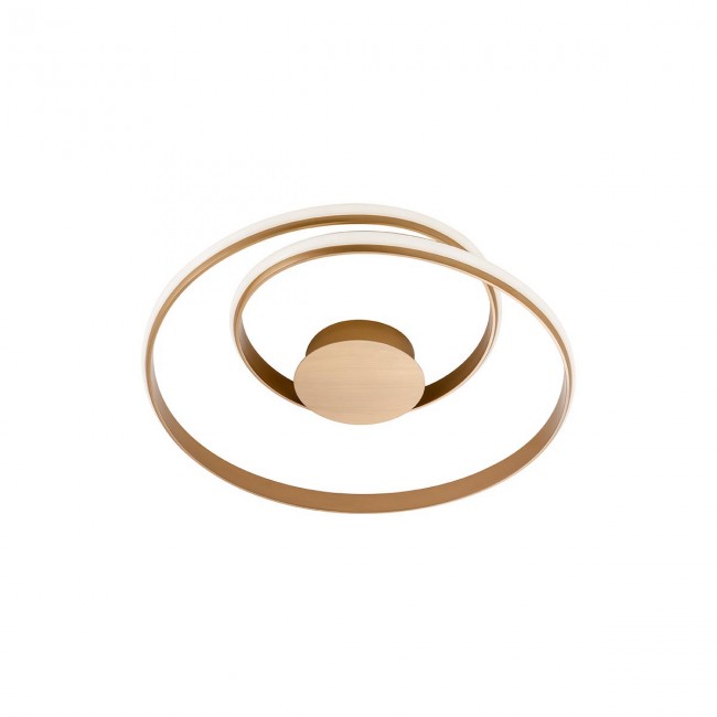 REDO LED ПЛАФОН 01-1792 TORSION BRONZE 3000K
