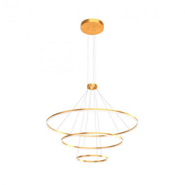 REDO LED ПЕНДЕЛ 01-2482 ORBIT BRASS 4000K TRIAC