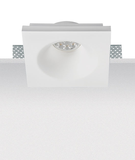 ZAMBELIS S029 GYPSUM DOWNLIGHT RECESSED SPOT | TRIMLESS