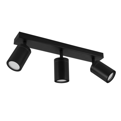 STRUHM TENOR GU10 3L BLACK 04073