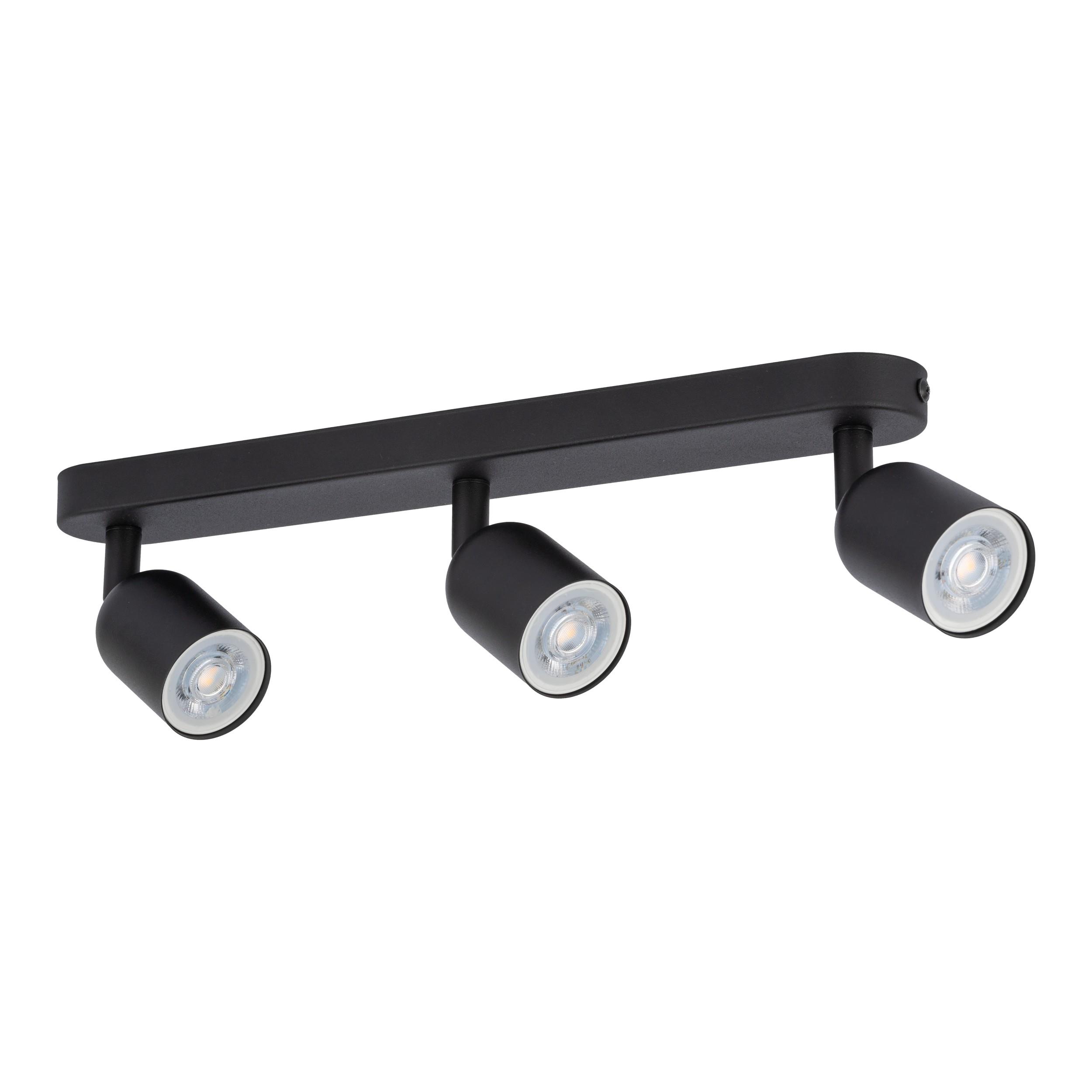 TK LIGHTING TOP BLACK LAMPA SUFITOWA 3 PŁ