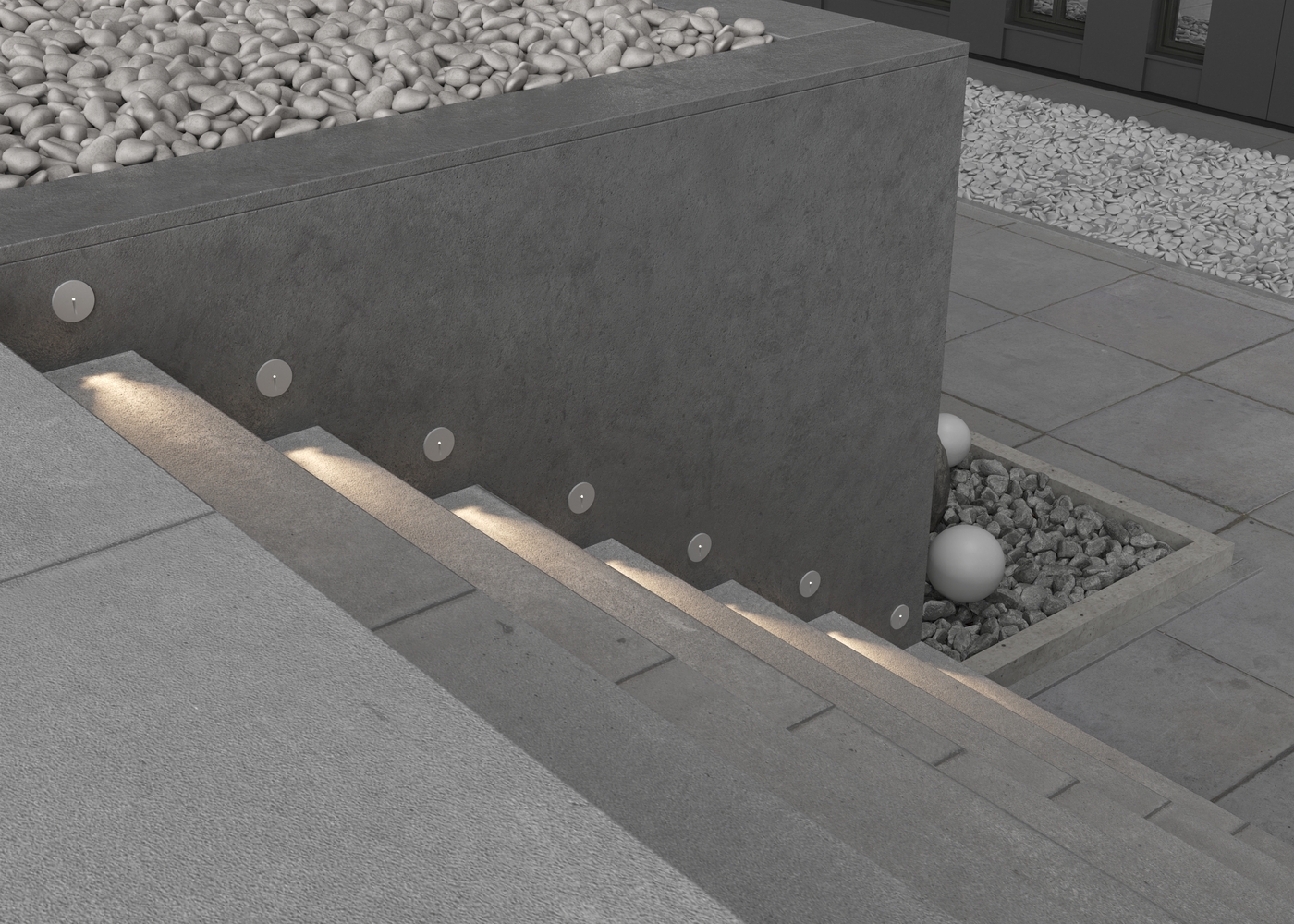 MAYTONI Lighting for stairs Lock O014SL-L3W3K