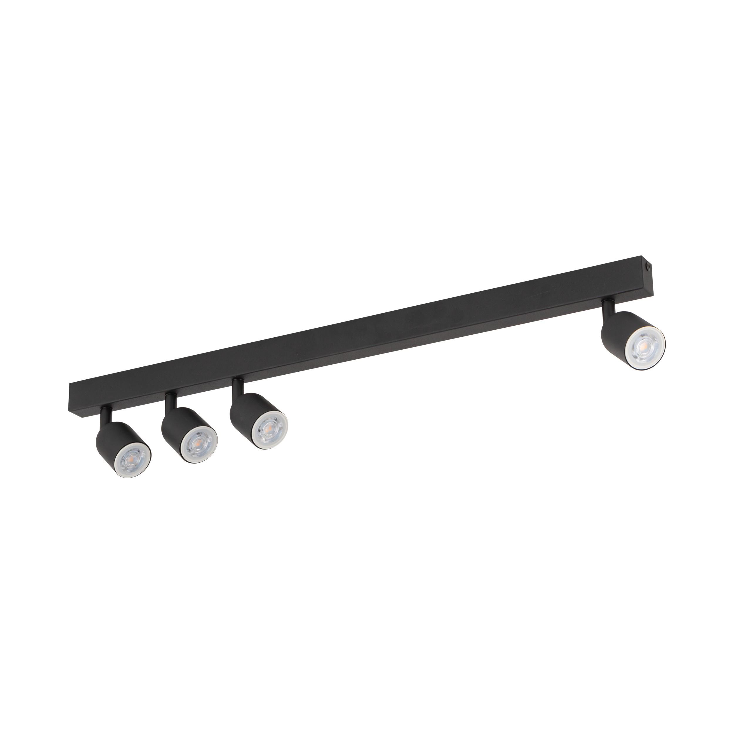 TK LIGHTING TOP BLACK LAMPA SUFITOWA 4 PŁ