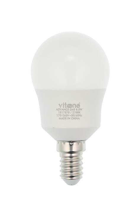 VITO LED КРУШКА ADVANCE MINI GLOBE G45 E14 8.5W 730LM 2700K (ТОПЛА СВЕТЛИНА) 1517570