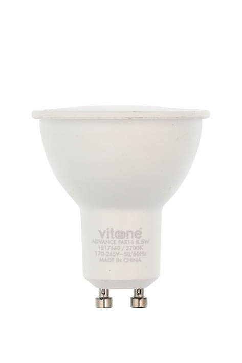 VITO LED КРУШКА ADVANCE PAR16 GU10 8.5W 723LM 6400K (СТУДЕНА СВЕТЛИНА) 1517680