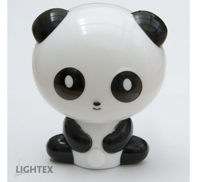 LIGHTEX LED НОЩНА ЛАМПА ЗА КОНТАКТ PANDA 0.4W 220V 4000K 10LM LIGHTEX