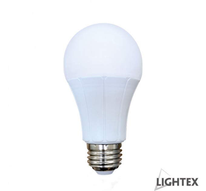 LIGHTEX LED ЛАМПА LIGHT A60 9W 220V E27 CW 6000K 720LM LIGHTEX