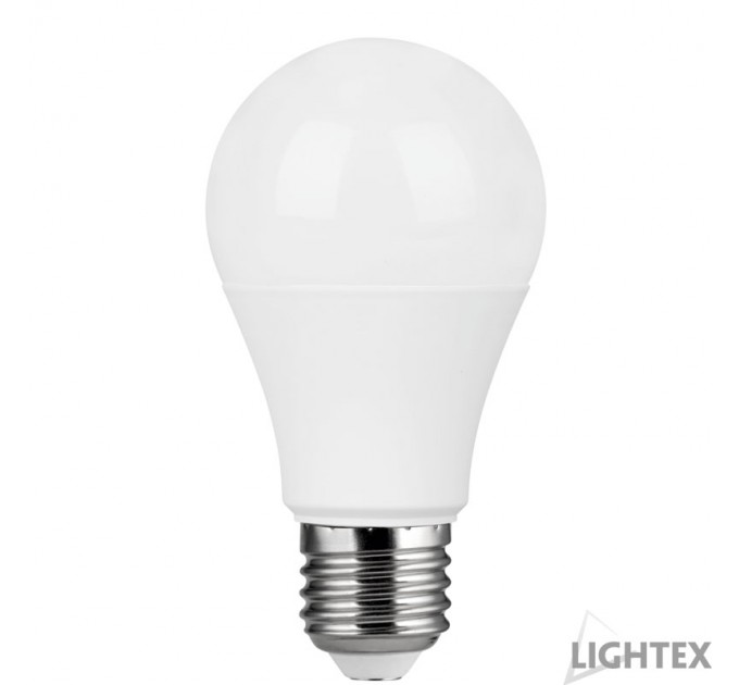 LIGHTEX LED ЛАМПА A70 15W 220V E27 CW 6500K 1280LM DOB ДРАЙВЪР LIGHTEX