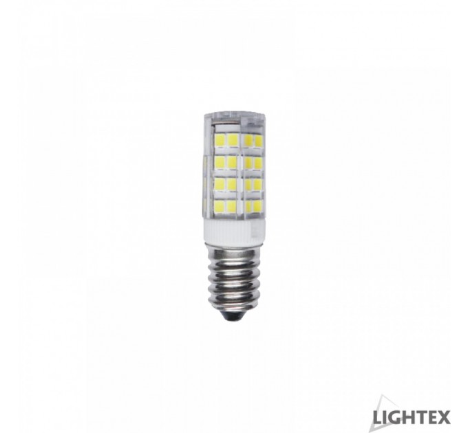 LIGHTEX LED ЛАМПА 5W 220V E14 T16 3000K 400LM LIGHTEX