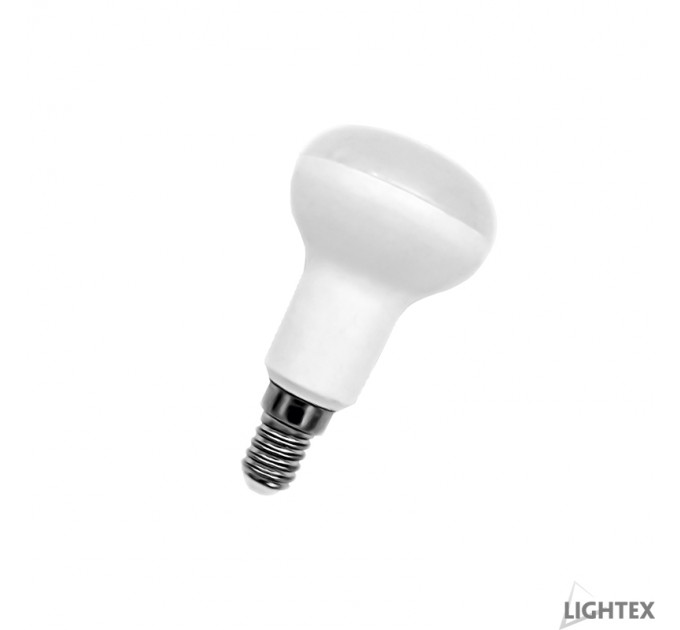LIGHTEX LED ЛАМПА PLASTIC 5W 220V E14 R50 МАТИРАНА NW 4000K 450LM LIGHTEX