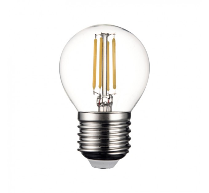 LIGHTEX LED ЛАМПА FILAMENT ДИМИРУЕМА 5W 220V E27 P45 2700K 480LM LIGHTEX
