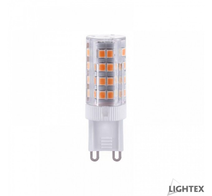 LIGHTEX LED ЛАМПА SMD G9 5W 220V NW 4000K 380LM ДИМИРУЕМА КЕРАМИКА 1БРОЙ/БЛИСТЕР LIGHTEX