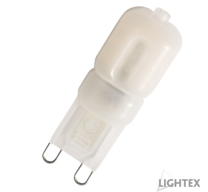 LIGHTEX LED ЛАМПА ДИМИРУЕМА SMD G9 2.5W 220V NW 4000K 200LM СИЛИКОН 1БРОЙ/БЛИСТЕР LIGHTEX