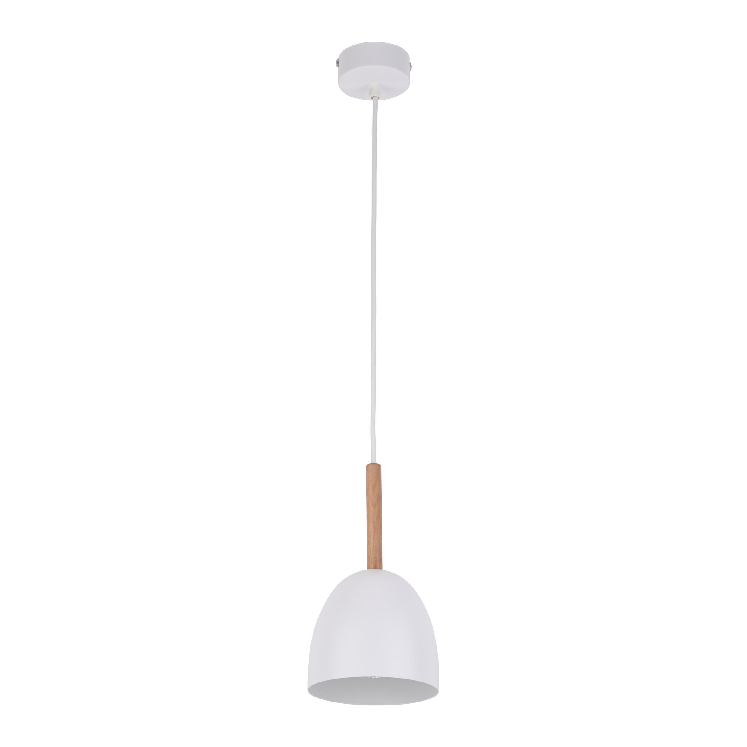 TK LIGHTING NORD WHITE LAMPA WISZĄCA 1 PŁ