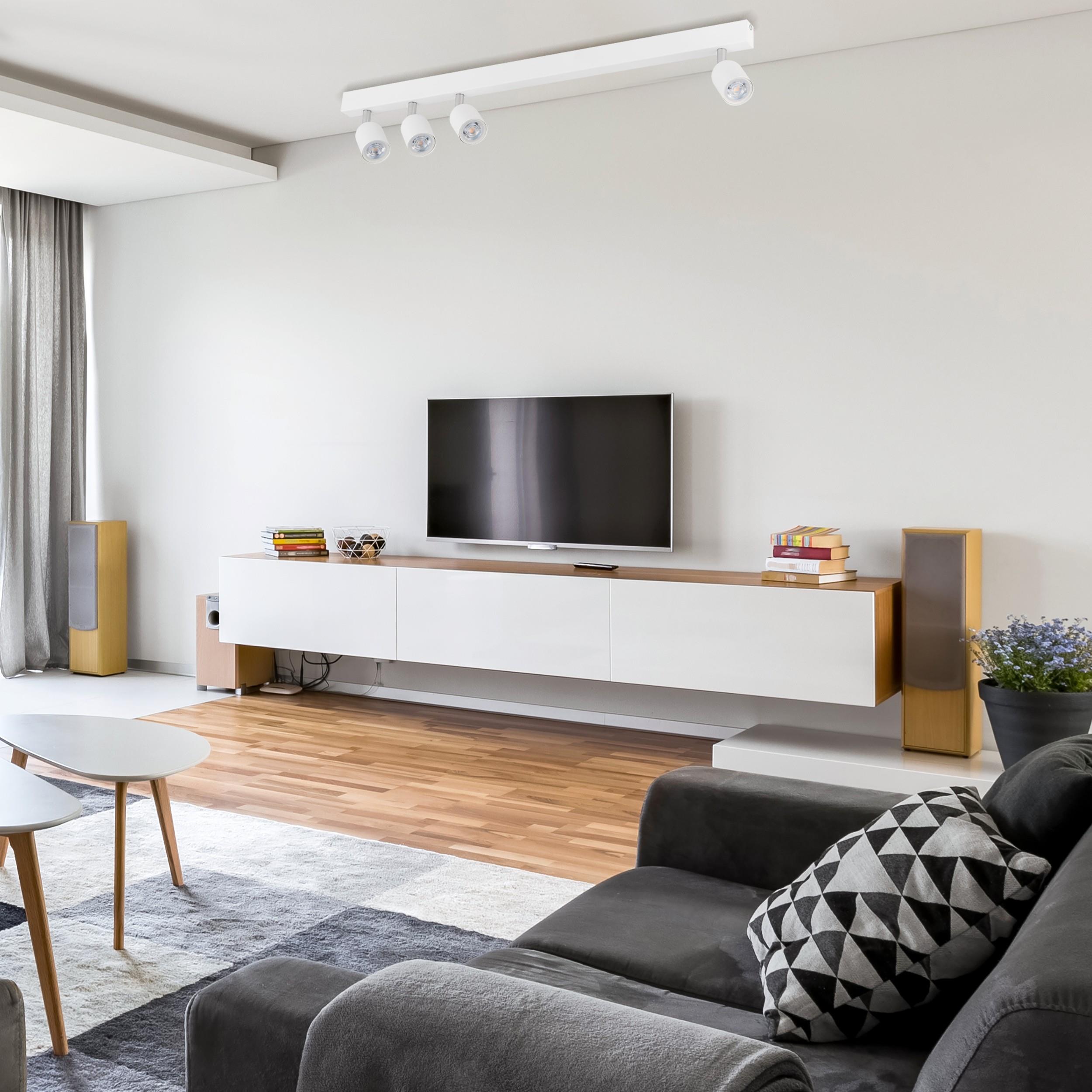 TK LIGHTING TOP WHITE LAMPA SUFITOWA 4 PŁ