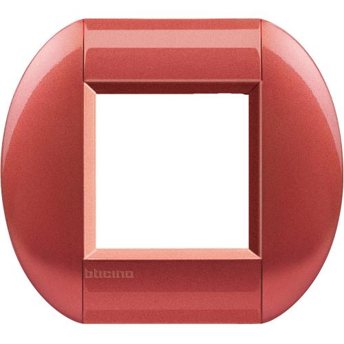 BTICINO - LNB4802SS Рамка 2М Sunset Метална Елипсовидна Livinglight