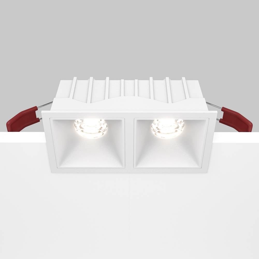 MAYTONI Downlight Alfa LED DL043-02-10W4K-SQ-W