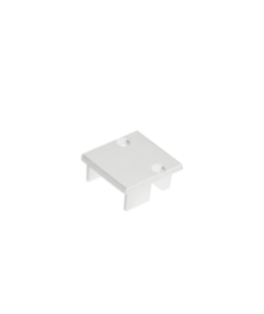 ZAMBELIS 20101-W END CAP FOR MAGNETIC TRACK 2085 WHITE