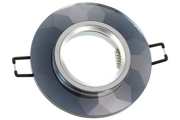 VITO СПОТ ЗА ВГРАДЕН МОНТАЖ PALACE-01 КРЪГЪЛ ЧЕРЕН ЦВЯТ GU5.3 MR16 2012110