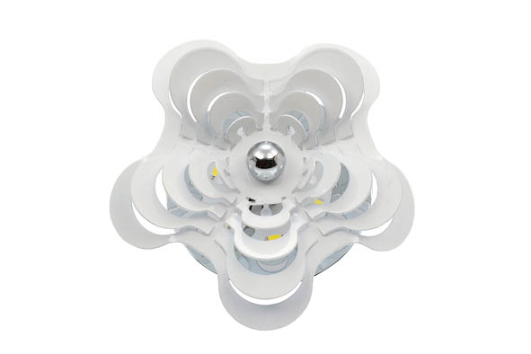 VITO LED СПОТ ЗА ВГРАЖДАНЕ FORMATO F1 FLOWER 3W 240LM 4200K (НЕУТРАЛНА СВЕТЛИНА) Φ125X65MM БЯЛ ЦВЯТ 2012380