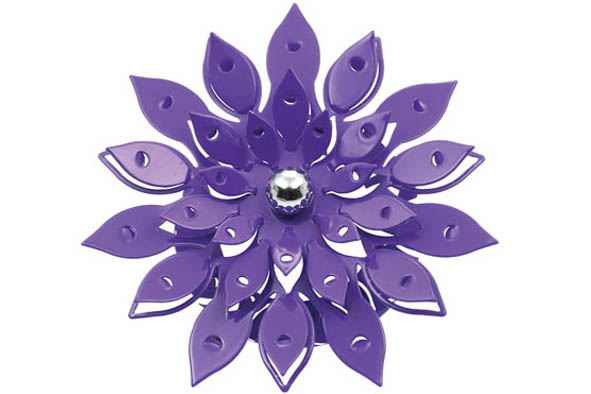 VITO LED СПОТ ЗА ВГРАЖДАНЕ FORMATO F2 FLOWER 3W 240LM 4200K (НЕУТРАЛНА СВЕТЛИНА) Φ125X65MM PURPLE 2012400