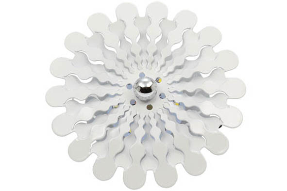 VITO LED СПОТ ЗА ВГРАЖДАНЕ FORMATO F4 FLOWER 3W 240LM 4200K (НЕУТРАЛНА СВЕТЛИНА) Φ125X65MM БЯЛ ЦВЯТ 2012420