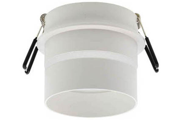 VITO ЛУНА ЗА ВГРАЖДАНЕ КРЪГЛА DONNA X2 GU10 Φ70X60MM БЯЛ ЦВЯТ С ПРОЗРАЧЕН 2012750