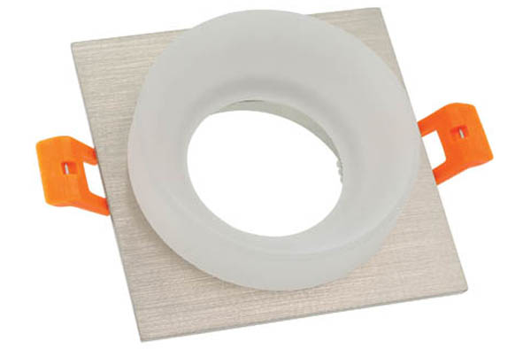 VITO ЛУНА ЗА ВГРАЖДАНЕ КВАДРАТНА DONNA 01 GU10 92X92X45MM NICKEL 2012810