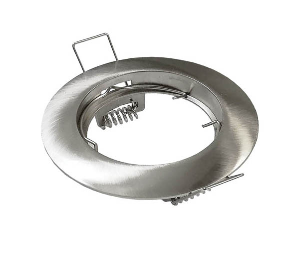 VITO ЛУНА ЗА ВГРАЖДАНЕ КРЪГЛА METALLICA R GU10 Φ80MM NICKEL MAT 2012920